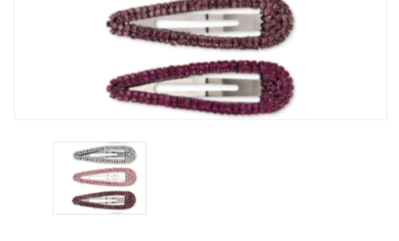 3 piece INC Barrette set - Picture 2 of 3